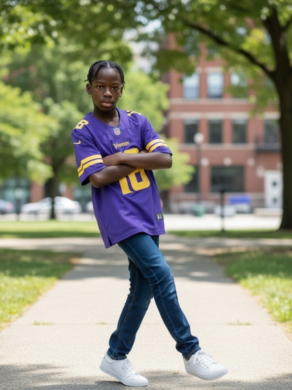 Minnesota Vikings Youth Justin Jefferson Jersey